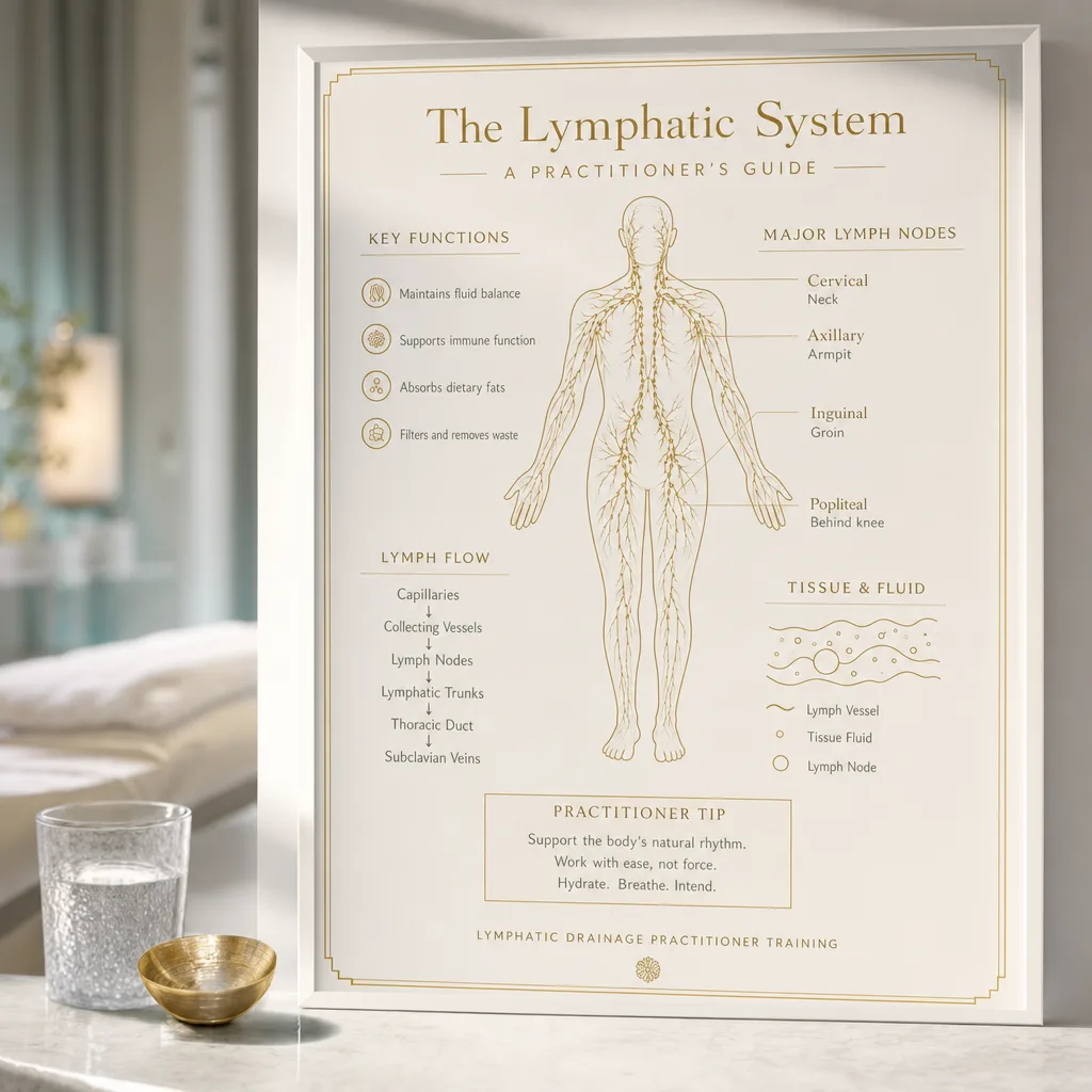 Lymphatic Drainage Practitioner reference guides